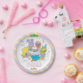 Sesamstraat | Eerste verjaardag van de baby Papieren Bordje (Feest)