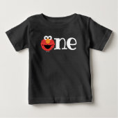 Sesamstraat | Elmo 1st Birthday Chalkboard (Voorkant)