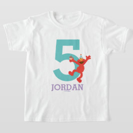 Sesamstraat | Elmo - 5 jaar Confetti T-shirt
