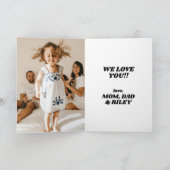 Sesamstraat | Elmo 5th Birthday Chalkboard Kaart (Binnen)