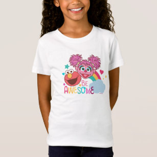 Sesamstraat   Elmo & Abby - Wees Geweldige T-shirt