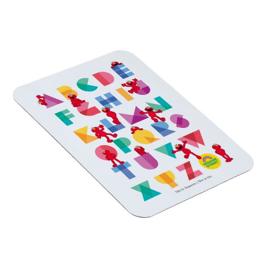Sesamstraat | Elmo Alphabet Magneet (Rechterzijde)