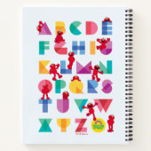 Sesamstraat | Elmo Alphabet Notitieboek (Achterkant)