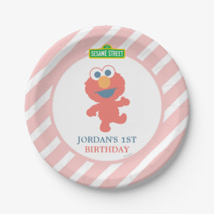 Sesamstraat   Elmo - Baby Birthday Paper Bord