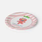 Sesamstraat | Elmo - Baby Birthday Paper Bord (Gekanteld)