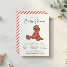 Sesamstraat  Elmo Baby shower