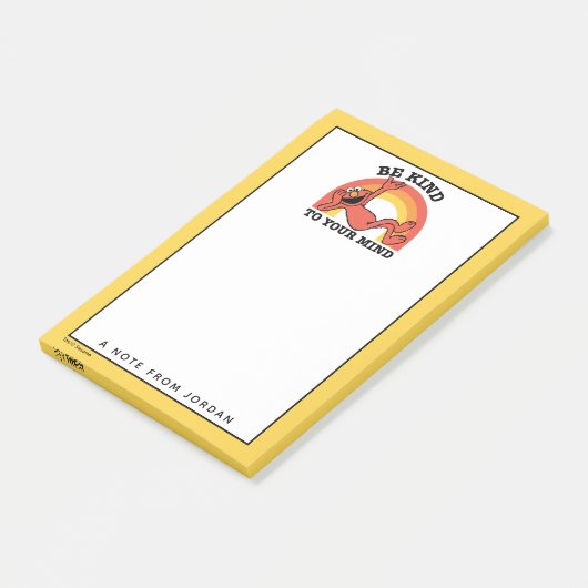 Sesamstraat | Elmo Be Kind | Jouw namen toevoegen Post-it® Notes (Schuin)