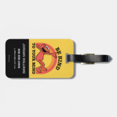 Sesamstraat | Elmo Be Kind | Uw gegevens toevoegen Bagagelabel (Achterkant horizontaal)