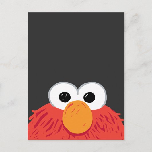 Sesamstraat | Elmo Big Face Briefkaart (Voorkant)