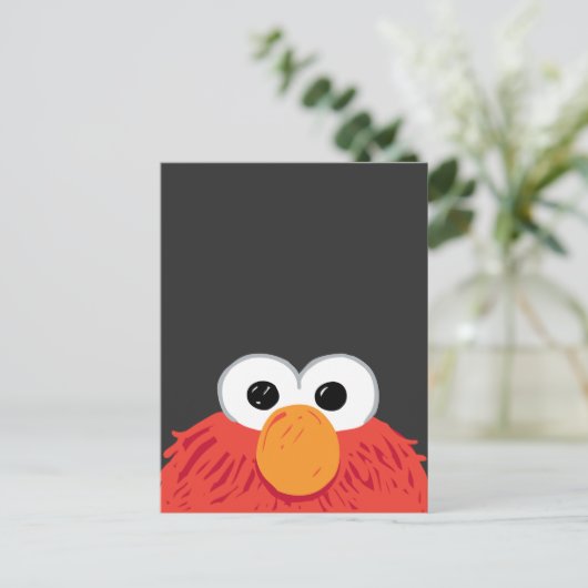 Sesamstraat | Elmo Big Face Briefkaart (Staand voorkant)