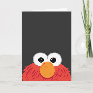 Sesamstraat   Elmo Big Face Kaart