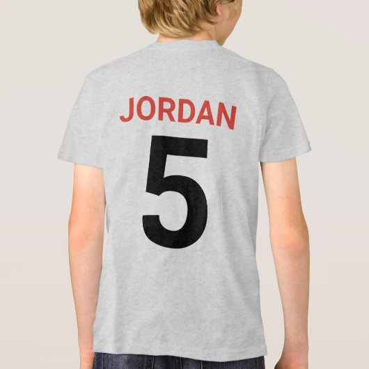 Sesamstraat | Elmo - Birthday Boy Tri-Blend Shirt (Achterkant)