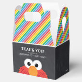 Sesamstraat | Elmo Birthday Chalkboard Bedankdoosjes (Geopend)