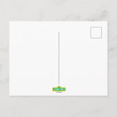 Sesamstraat | Elmo Birthday Chalkboard Briefkaart (Achterkant)