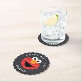 Sesamstraat | Elmo Birthday Chalkboard Kartonnen Onderzetters (Insitu)