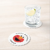 Sesamstraat | Elmo Birthday Chalkboard Kartonnen Onderzetters (Insitu)