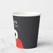 Sesamstraat | Elmo Birthday Chalkboard Papieren Bekers (Achterkant)