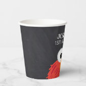 Sesamstraat | Elmo Birthday Chalkboard Papieren Bekers (Voorkant)