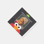 Sesamstraat | Elmo Birthday Chalkboard Servet (Hoek)