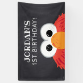 Sesamstraat | Elmo Birthday Chalkboard Spandoek (Verticaal)