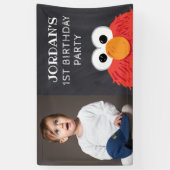 Sesamstraat | Elmo Birthday Chalkboard Spandoek (Verticaal)