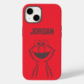 Sesamstraat | Elmo Bright | Jouw namen toevoegen Case-Mate iPhone Case (Achterkant)