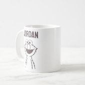 Sesamstraat | Elmo Bright | Jouw namen toevoegen Koffiemok (Voorkant links)