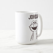 Sesamstraat | Elmo Bright | Jouw namen toevoegen Koffiemok (Voorkant rechts)