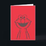 Sesamstraat | Elmo Bright Kaart<br><div class="desc">Bekijk dit leuke Sesamstraat design met Elmo.</div>
