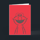 Sesamstraat | Elmo Bright Kaart<br><div class="desc">Bekijk dit leuke Sesamstraat design met Elmo.</div>