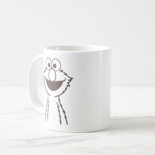 Sesamstraat | Elmo Bright Koffiemok (Voorkant links)