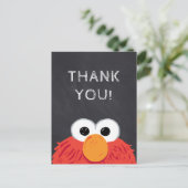 Sesamstraat Elmo Chalkboard Verjaardag Briefkaart (Staand voorkant)