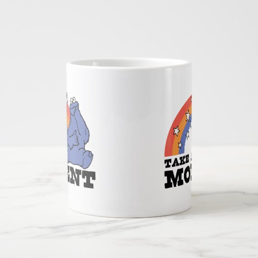 Sesamstraat | Elmo & Cookie Neem even de tijd Grote Koffiekop (Voorkant)