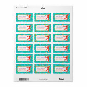 Sesamstraat | Elmo - Cupcake & Confetti Birthday Etiket (Full Sheet)
