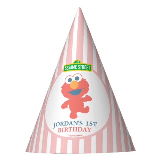 Sesamstraat | Elmo - Eerste Pet op de verjaardag v Feesthoedjes (Voorkant)