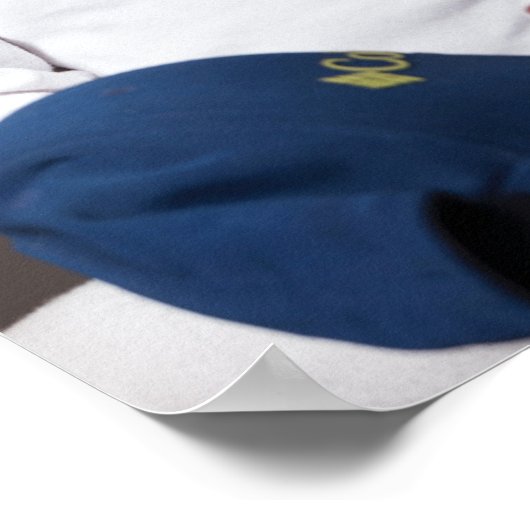 Sesamstraat | Elmo Eerste Verjaardag schoolbord Poster (Hoek)