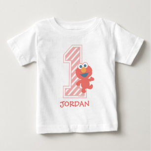 Sesamstraat   Elmo - Eerste verjaardag T-Shirt