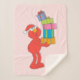 Sesamstraat    Elmo en Cadeaus Sherpa Deken
