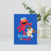 Sesamstraat | Elmo en Tango aan het werk Briefkaart (Staand voorkant)