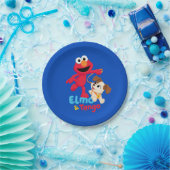 Sesamstraat | Elmo en Tango aan het werk Papieren Bordje (Feest)