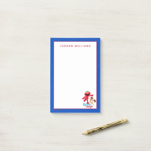 Sesamstraat | Elmo en Tango aan het werk Post-it® Notes (Op bureau)