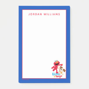 Sesamstraat Elmo en Tango aan het werk Post-it® Notes