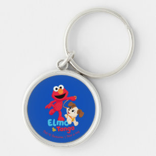 Sesamstraat   Elmo en Tango aan het werk Sleutelhanger
