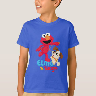 Sesamstraat Elmo en Tango aan het werk T-shirt