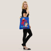 Sesamstraat | Elmo en Tango aan het werk Tote Bag (Op model)