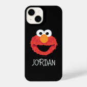 Sesamstraat | Elmo Face iPhone Hoesje (Achterkant)