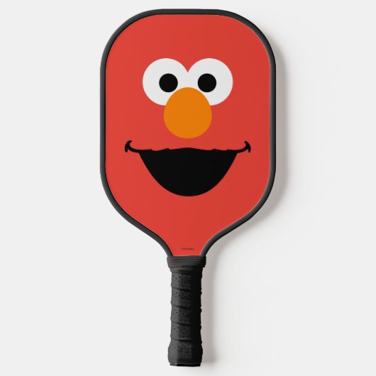 Sesamstraat Elmo Face Pickleball Paddle (Achterkant)
