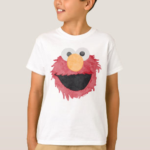 Sesamstraat   Elmo Face T-shirt