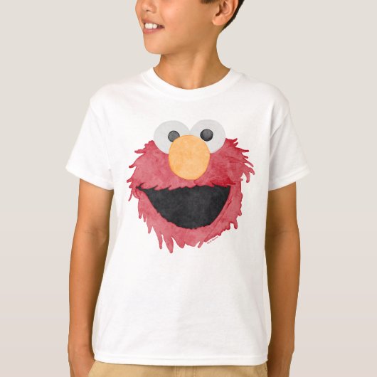 Sesamstraat | Elmo Face T-shirt (Voorkant)