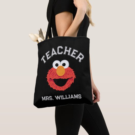 Sesamstraat | Elmo Face Teacher Tote Bag (Dichtbij)